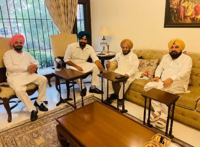 Rahul Gandhi talked on the phone to calm the rebellion of the Congress leaders of Patiala